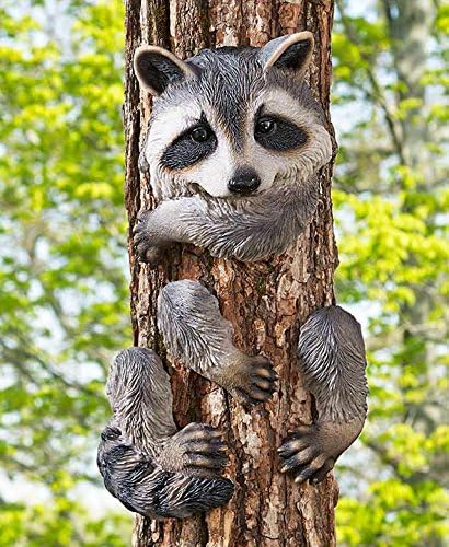 Knl Store Whimsical Animal Tree Hugger Outdoor Decor Yard Garden
