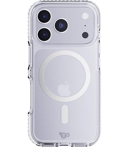 Amazon.com: Tech21 EvoClear Case for iPhone 17 Pro – Clear | Slim