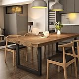 INMOZATA Table Legs Set of 2 Heavy Duty Industrial Square DIY Furniture Legs view 9