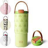 BOTTLE BOTTLE Insulated Water Bottle with Straw and Handle Stainless Steel Water Bottles for Car Sports Home Office and School 26oz Leak Proof