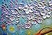 Asdam Art-(100% Hand Painted 3D Colorful Floral Paintings On Canvas Abstract Art Oil Paintings Wall Art for Living Room Bedroom (20x40inch)