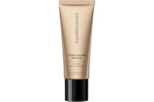 bareMinerals Complexion Rescue Tinted Moisturizer for Face with SPF 30 + Hyaluronic Acid, Hydrating Tinted Mineral Sunscreen for Face, Skin Tint, Vegan