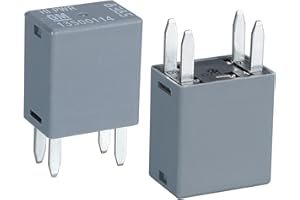 HONGYETAJA OEM GM 1 Pack 13500114/8385 High Power 4 Pin Fuse Box Relay 12VDC for Fan air Conditioner Relay
