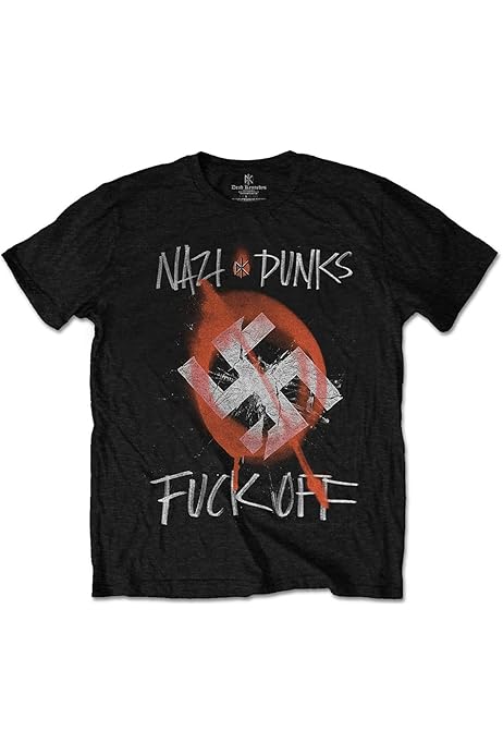 Dead Kennedys Nazi Punks F Off Classic T-Shirt Black | Amazon.com