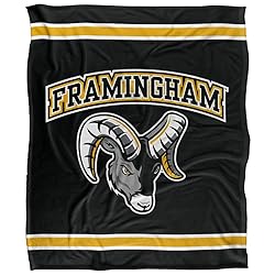 Framingham State University Rams Blanket, 50" x