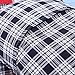 Cozy Line Plaid Quilt Sets Patchwork Bedspread Cotton Kid Bedding for Boys, Fire Truck Theme (Queen, 1 Quilt, 2 Shams)