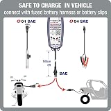 OptiMate 3 12V Motorcycle Battery Charger Optimiser 0.8A AGM MF STD GEL view 3