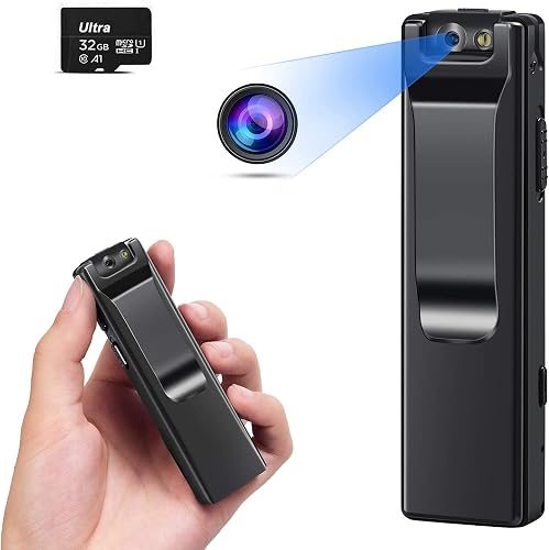 Mini Body Camera Video Recorder, Pocket Camera, Tiny Camera, Nanny ...