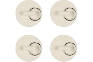 Mucalam 4pcs 1 3/4in White Rubber Wash Basin Bathtub Plug Sink Plug Drain Pipe Plug Sink Plug Water Plug