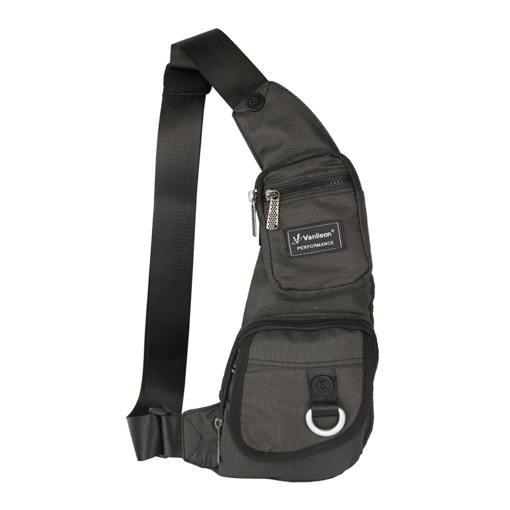 Vanlison Lightweight Small Sling Bag Backpack Chest Shoulder Bags Multipurpose Daypacks Pack Rucksack Blue