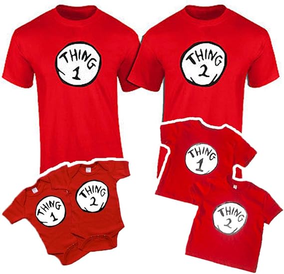 thing 1 and thing 2 onesie