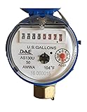 DAE AS130U-50P 1/2" Water Meter with Pulse