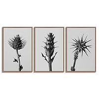 3 Piece Framed Canvas Wall Art Illustration Canvas Prints Home Artwork Decoration for Living Room,Bedroom - 16