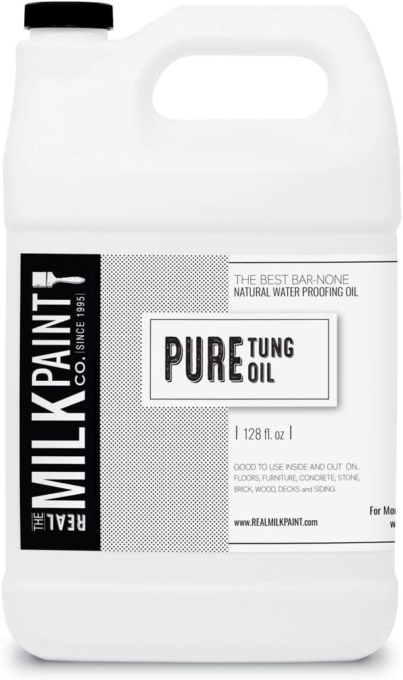 Real Milk Paint Pure Tung Oil 32 Oz Household Paint Solvents