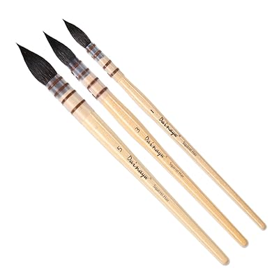 Buy Berus Cat Warna Air Profesional Pusingan Rambut Tupai Cat Set Untuk Lukisan Seni Gouache Mandi Mop 3 Berus Hadiah For Kids Artis Bekalan Kualiti Oleh Dainayw Online In Malaysia B0758d7bgl