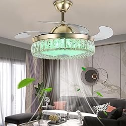 42" Fandelier Ceiling Fan with Light Remote