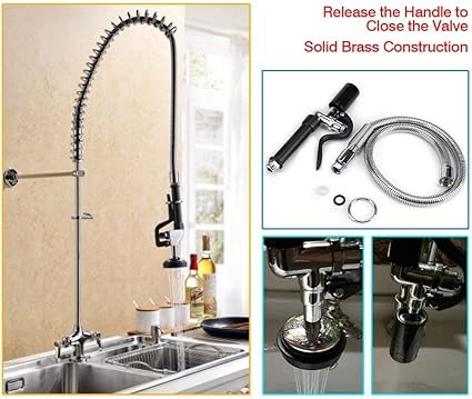 Amazon Com Kitchen Sink Faucet Rinse Spray Head Faucet Tap