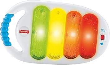 Fisher-Price Xilófono con luces bailarinas, juguete musical para bebé +3 meses (Mattel BLT38): Amazon.es: Juguetes y juegos