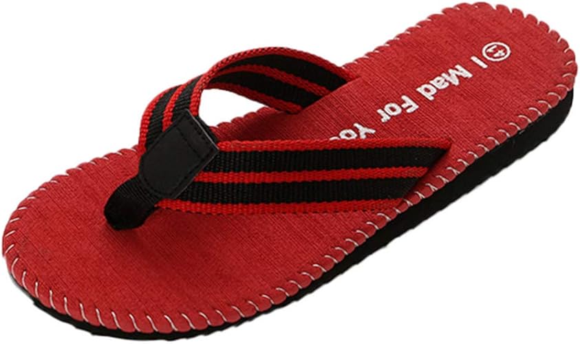 soft rubber sole slippers mens
