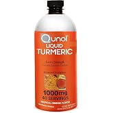 Qunol Liquid Turmeric 1000mg, Black Pepper Enhanced Absorption, 40 Servings | #1 Doctor Recommended form of Turmeric Curcumin, Extra Strength Complex for Joint Support and a Healthy Inflammation Response