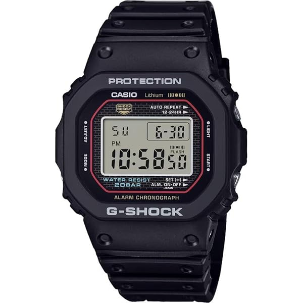 Amazon.com: Casio G-Shock Digital 5000 Series Black Resin Watch