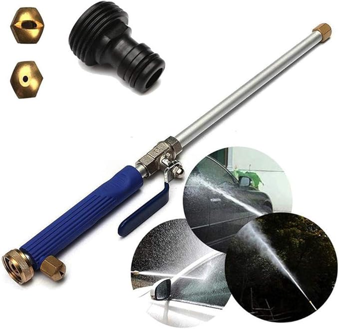 Blue High Pressure Water Gun Garden Water Jet Lances 46 cm, Hydro Jet