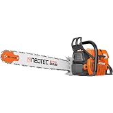 NS892V1 92cc Gas Powered Chainsaw 36-Inch Bar &amp; Chain 5.2KW 7HP 2-Cycle Engine Heavy-Duty Forestry Saw for Big Wood Cutting, Professional Grade Compatible with MS660 G660 Parts