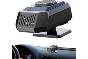 Electric Heater for Car,12V/24V Fast Heating Window Defroster Car Heater - Windshield Defrost Defogger Adjustable Electric fo