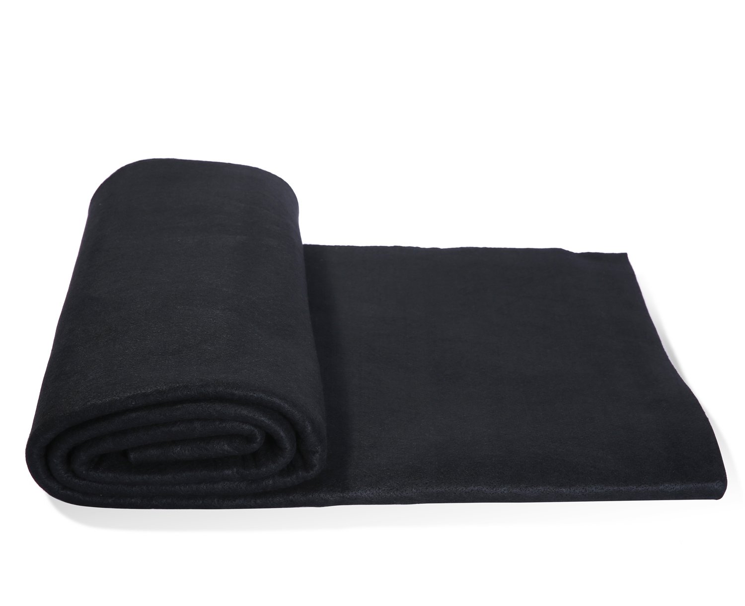 HANSWAY High Temp 24" X 36"(WL) Felt Carbon Fiber Welding Blankets Black (24 x 36 inches)