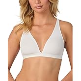 OnGossamer Cabana Cotton Rib Plunge Bralette