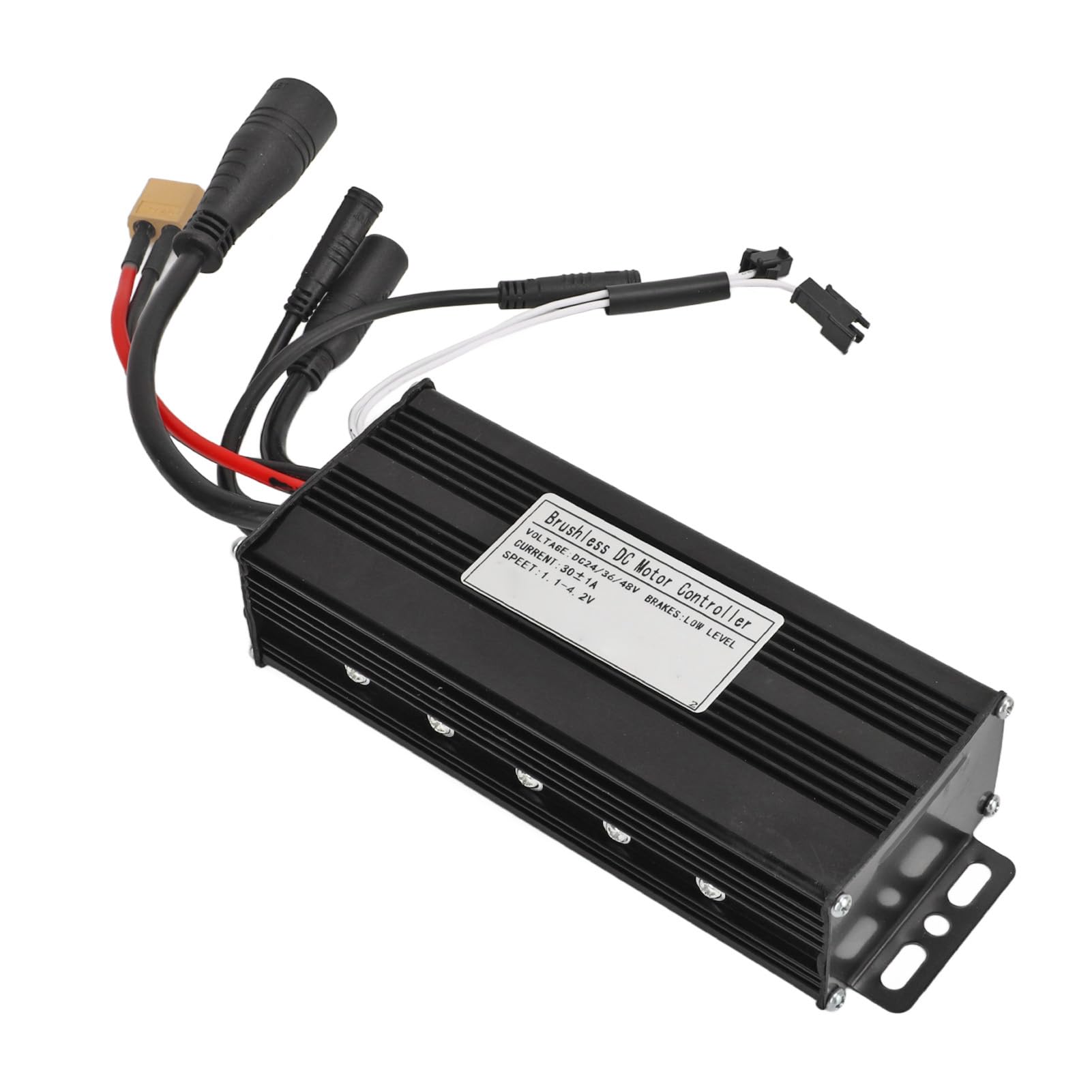 Emoshayoga Bicycle Speed ​​Controller, 30A Waterproof Connector 3 Mode Bike Motor Controller for Bicycle