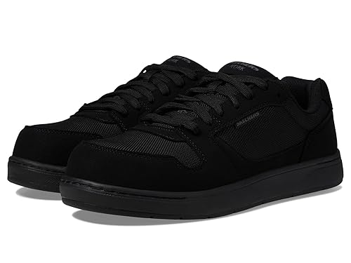 Skechers Work Men's Watab - Jaggit Comp Toe Sneakers, Black, 9 Medium - Amazon deal for $68.81