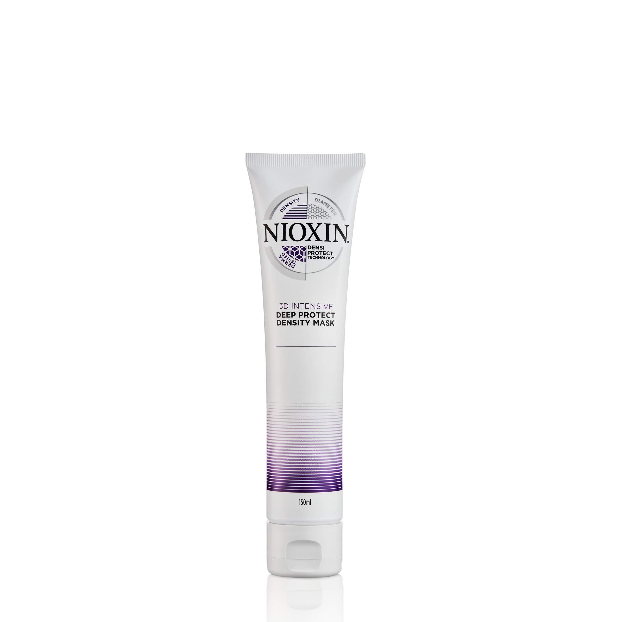 Nioxin 3D Deep Protect Density Mask, Strengthening and Volumising Hair Repair Mask for Thinning Hair, Reduces Hair Breakage and Deeply Conditions Dry or Coloured Hair, Hair Thickening Treatment, 150ml