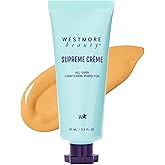 Westmore Beauty Supreme Creme All-Over Complexion Perfector – Long-Lasting CC Cream Foundation - Waterproof & Transfer-Resistant Skin Tint - 3.3 Oz Medium