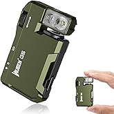 WUBEN G5 Rechargeable EDC Flashlight, Powerful RGB Flashights, 400 Lumens Portable Flat Mini Flashlights, IP68 Waterproof Mul
