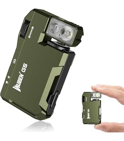Linterna LED Mini Recargable - 6 Modos, 1300 Lm, Clip Magnético, IPX4 Impermeable, Ideal Para Camping, Senderismo Y Emergencias