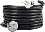 25FT 220V 50AMP Welder Extension Cord, 8 Gauge