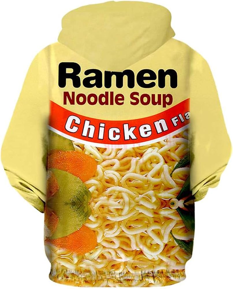 ramen noodle hoodie amazon