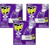 Raid Flea Fogger Plus Killer Indoor Flea Control Water Based Formula Kills Fleas and Hatching Eggs 5 Ounce Cans 3 Count (Pack of 3)