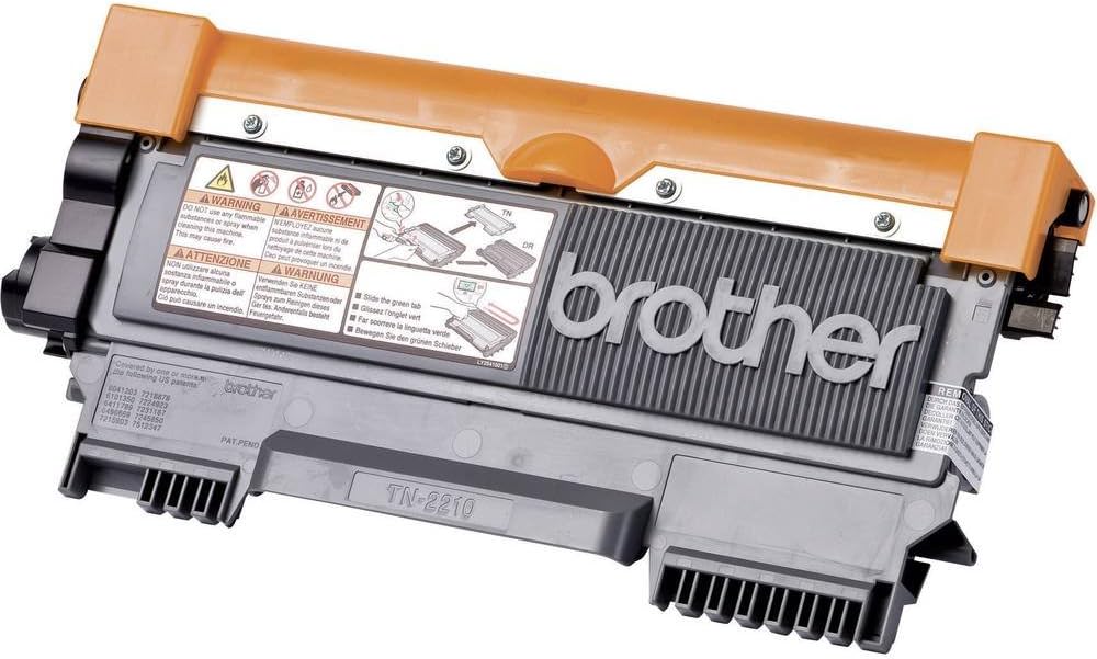 Brother TN2210 Black Toner Cartridge 1200 Pages for Brother Printers