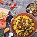 MICHELANGELO 5 Quart Saute Pan With Lid, Ultra Nonstick Copper Saute Pan, Ceramic Skillet with Lid, Copper Frying Pan, Deep Saute Pan Nonstick, Induction Skillets -11 Inch