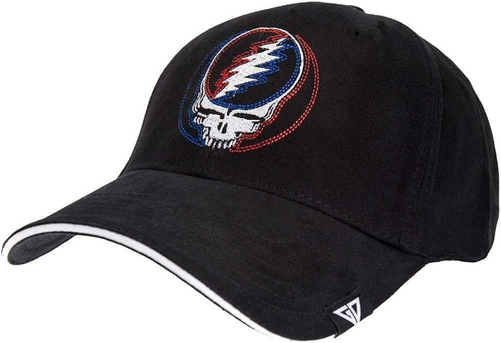 Old Glory Grateful Dead Mens Outline Stealie Fitted