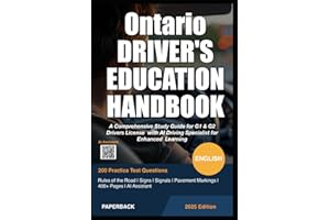 Ontario's Drivers Education handbook 2025: A Comprehensive Study Guide for G1 & G2 Automotive License