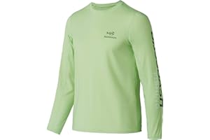 BASSDASH Youth Fishing T Shirts UPF 50+ Long Sleeve Performance UV Protection Tee for Boys Girls