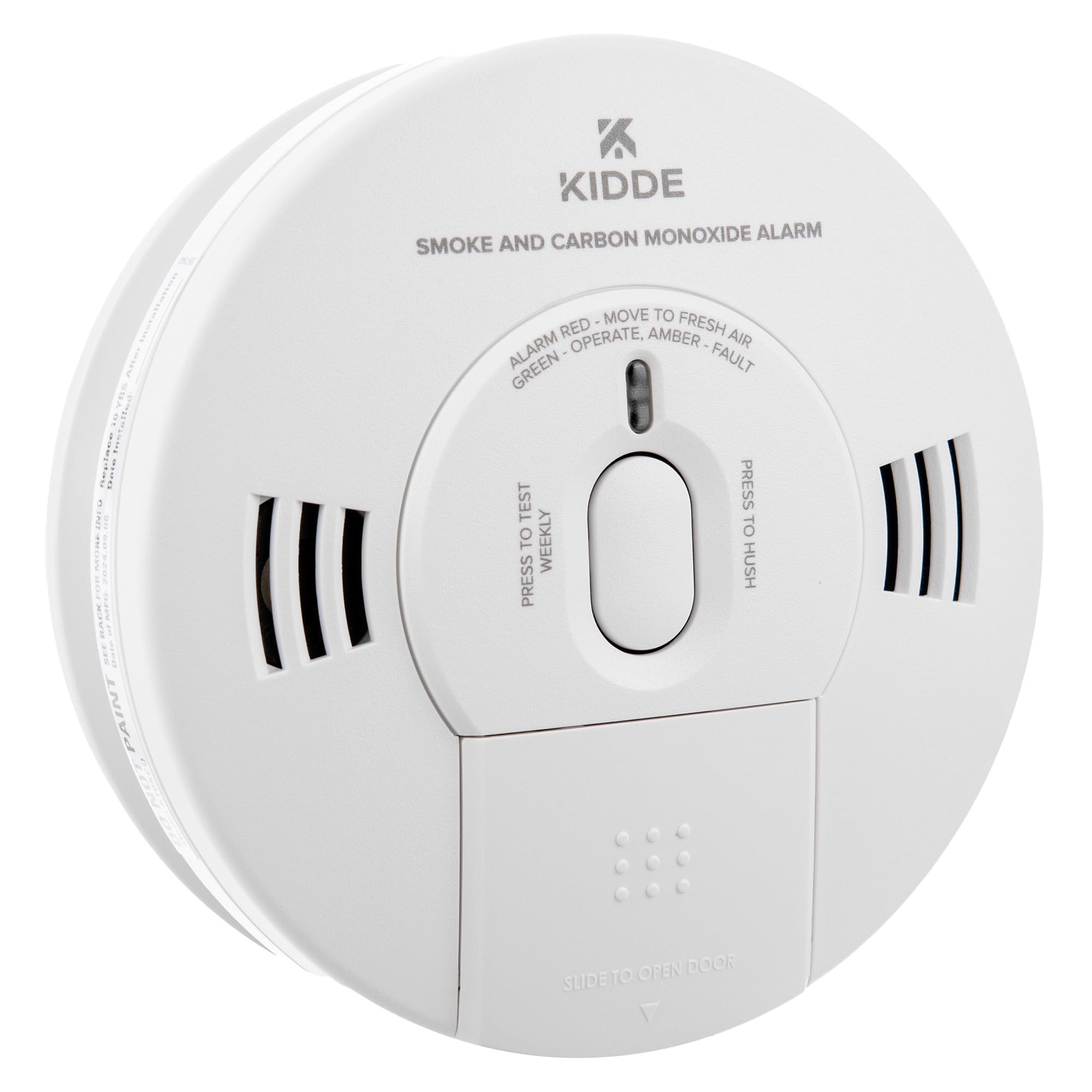 Kidde 10SCO Combination Smoke and Carbon Monoxide Alarm with Voice Notification, white