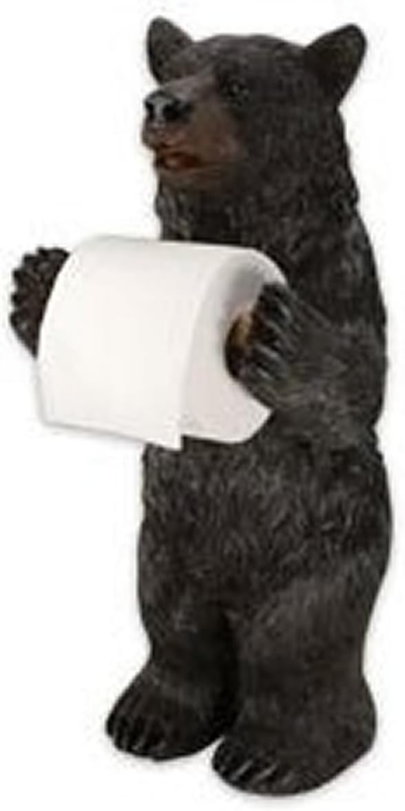 Rivers Edge Products Standing Bear Toilet Paper Holder Amazon.ca