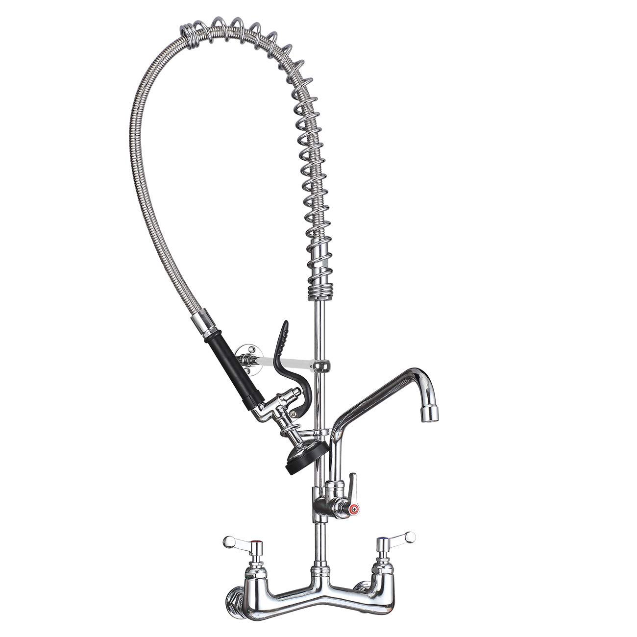 Best Wall Mount Kitchen Sink Faucet Pull Down Sprayer