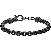 A|X Armani Exchange Stainless Steel Chain Bracelet for Men