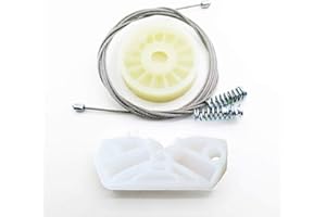 VIP KROM Window Regulator Repair Kit for Mercedes-Benz CLK Class A209 C209 Rear Left Quarter Side 2003-2009