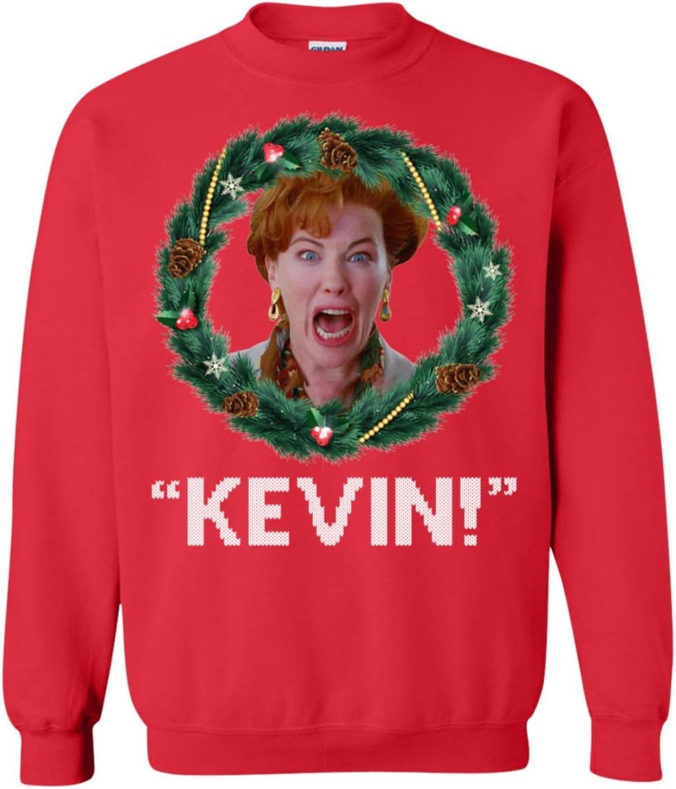 TeeKool Kevin Home Alone Christmas Hoodie - Long Sleeve - Sweatshirt